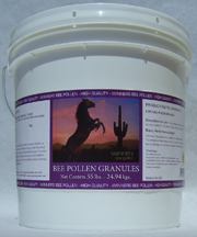 Bee Pollen -- Granules -- 11 Lbs.